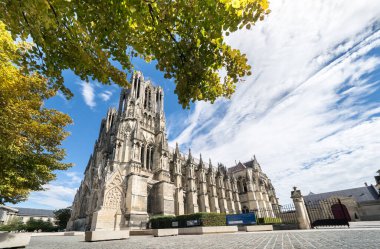 Eski Gotik Reims Katedrali, Fransa