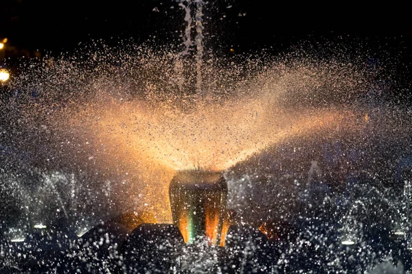 チェコ共和国マリンスク ラズネのカラフルな噴水 — ストック写真