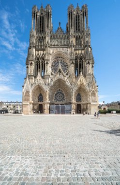 Eski Gotik Reims Katedrali, Fransa