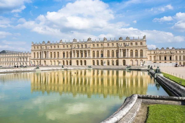 Vista Palácio Versalhes Paris França Fotos De Bancos De Imagens