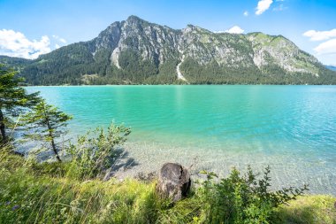 Ünlü ve güzel Heiterwanger. Tyrol, Avusturya 'da görüşürüz.