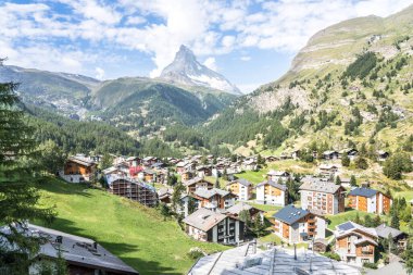 Zermatt ve Matterhorn Tepesi, İsviçre