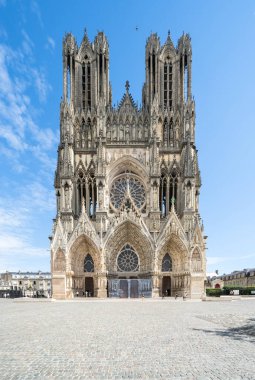 Eski Gotik Reims Katedrali, Fransa