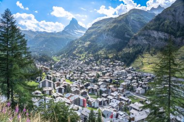 Zermatt ve Matterhorn Tepesi, İsviçre