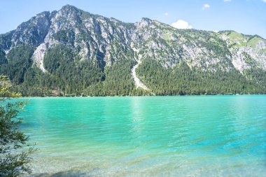 Ünlü ve güzel Heiterwanger. Tyrol, Avusturya 'da görüşürüz.