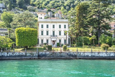 İtalya 'nın ünlü İtalyan Gölü Como Villa' sı.