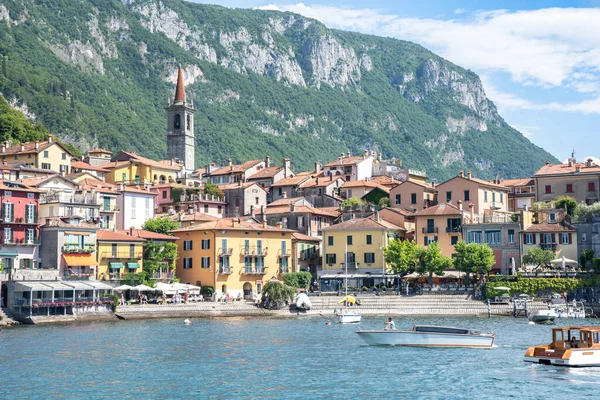 Berömd Varenna Stad Vid Comosjön Italien — Stockfoto
