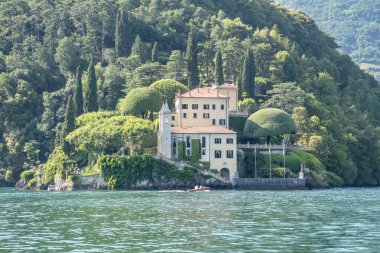 Dünyaca ünlü Villa del Balbianello Como Gölü, İtalya