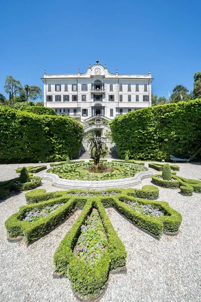 Famous Villa Carlotta Στη Λίμνη Κόμο Ιταλία — Φωτογραφία Αρχείου