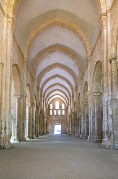Famous Cistercian Abbey Fontenay France — Stock Photo, Image