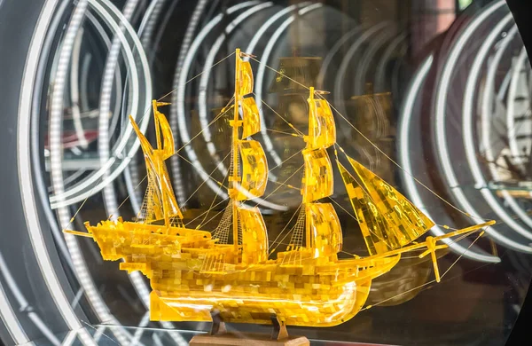 Модель Корабля Німецькому Технологічному Музеї Берліні — стокове фото