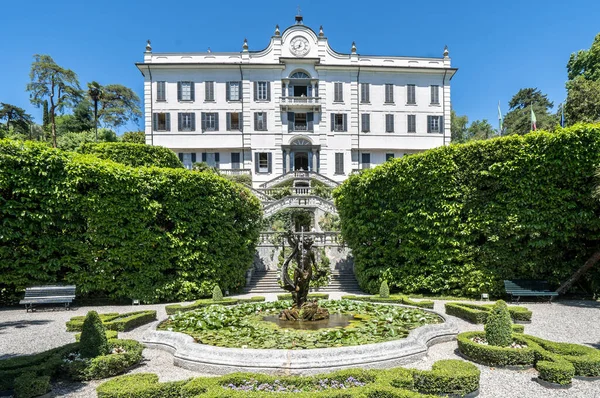Famosa Villa Carlotta Lago Como Italia — Foto de Stock