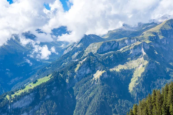 スイス インターラーケンのSchynige Platteからの素晴らしい景色 — ストック写真