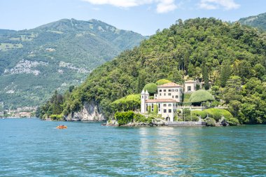 Dünyaca ünlü Villa del Balbianello Como Gölü, İtalya
