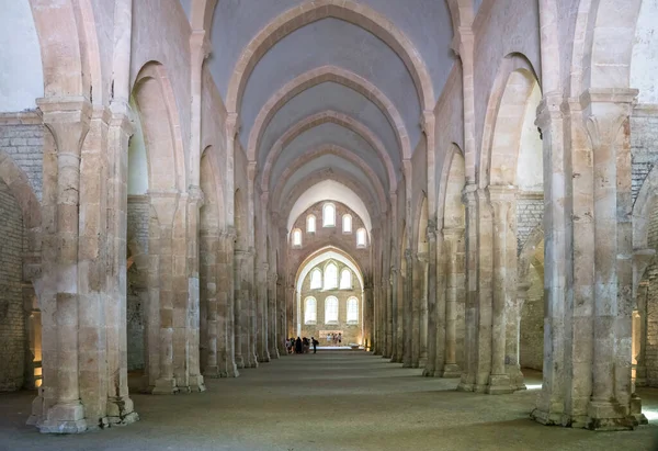 法国Fontenay著名的Cistercian修道院 — 图库照片