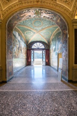 Como Gölü, İtalya 'da ünlü Villa Carlotta