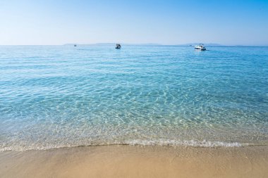 Cannes, Fransa yakınlarındaki ünlü Plage de Jean Blanc