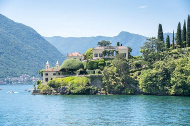 Dünyaca ünlü Villa del Balbianello Como Gölü, İtalya