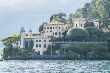 Dünyaca ünlü Villa del Balbianello Como Gölü, İtalya