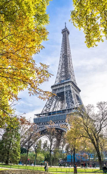 Torre Eiffel Outono Paris França — Fotografia de Stock