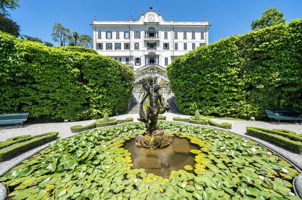 Berömd Villa Carlotta Vid Sjön Como Italien — Stockfoto