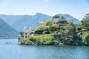Dünyaca ünlü Villa del Balbianello Como Gölü, İtalya