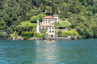 Dünyaca ünlü Villa del Balbianello Como Gölü, İtalya