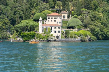 Dünyaca ünlü Villa del Balbianello Como Gölü, İtalya