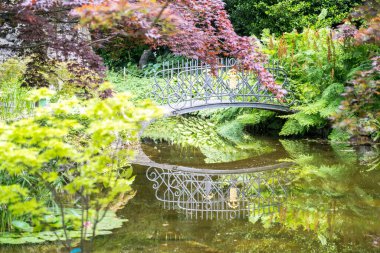 Bellagio 'daki Villa Melzi Bahçeleri, Como Gölü, İtalya