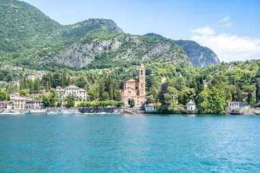 İtalya 'nın ünlü İtalyan Gölü Como Villa' sı.