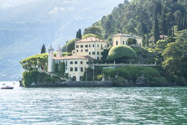 Dünyaca ünlü Villa del Balbianello Como Gölü, İtalya