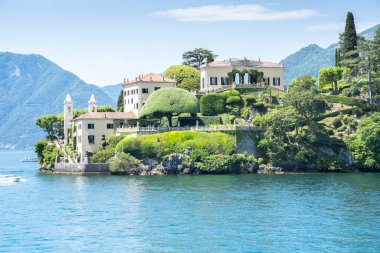 Dünyaca ünlü Villa del Balbianello Como Gölü, İtalya
