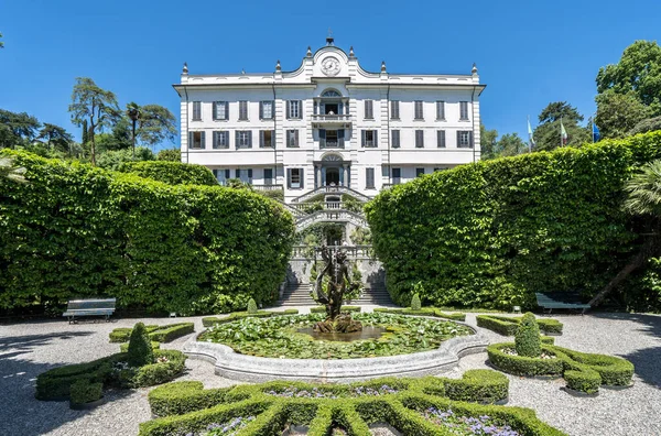 Beroemde Villa Carlotta Aan Het Comomeer Italië — Stockfoto