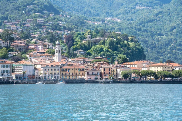 Słynne Miasto Menaggio Nad Jeziorem Como Włochy — Zdjęcie stockowe