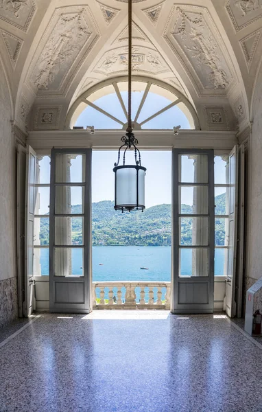 Berühmte Villa Carlotta Comer See — Stockfoto