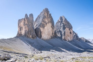 Tre Cime di Lavaredo (Drei Zinnen), Dolomiti di Sesto (Sextener Dolomiten), İtalya