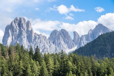 Langkofel (Sassolungo), Dolomites dağları, Güney Tyrol, İtalya