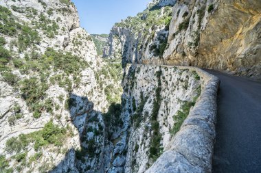 Dünyaca ünlü Gorges de Galamus, Languedoc Roussillon, Fransa