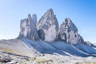 Tre Cime di Lavaredo (Drei Zinnen), Dolomiti di Sesto (Sextener Dolomiten), İtalya
