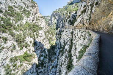 Dünyaca ünlü Gorges de Galamus, Languedoc Roussillon, Fransa
