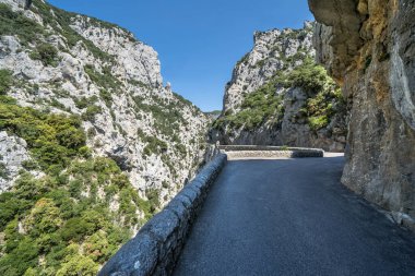 Dünyaca ünlü Gorges de Galamus, Languedoc Roussillon, Fransa