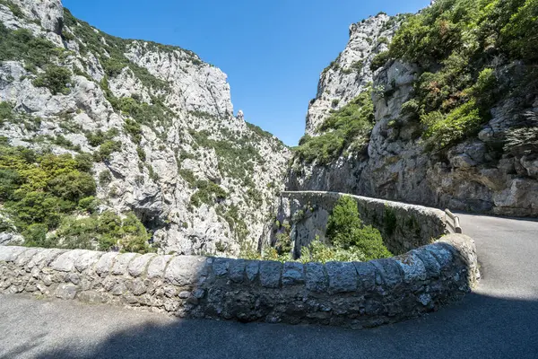 Dünyaca ünlü Gorges de Galamus, Languedoc Roussillon, Fransa