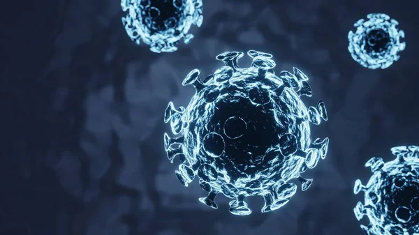 Спалах Коронавірусу Коронавіруси Грипу Концепцією Пандемічного Медичного Ризику Хворих Клітин — стокове фото