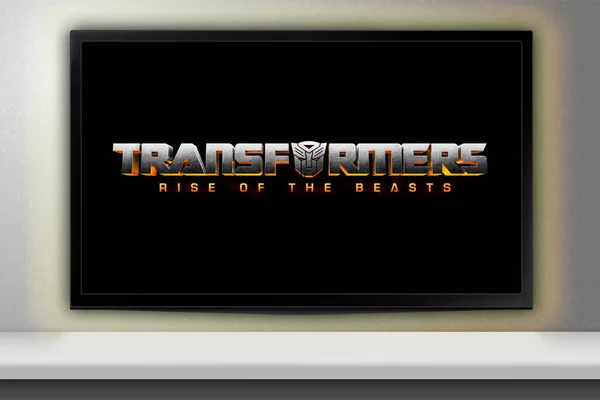 Transformers Rise Beasts Film Moskou Rusland Mei 2023 — Stockfoto