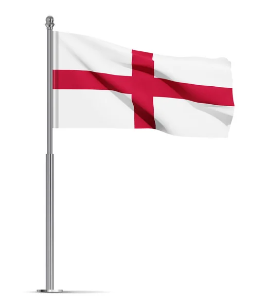 Bandeira Inglaterra Isolada Sobre Fundo Branco Vetor Eps10 — Vetor de Stock