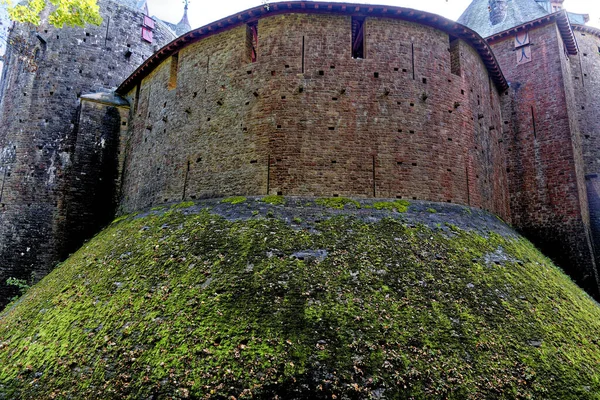 Castell Coch Castle Coch Κόκκινο Κάστρο Tongwynlais Κάρντιφ Ουαλία Ηνωμένο — Φωτογραφία Αρχείου