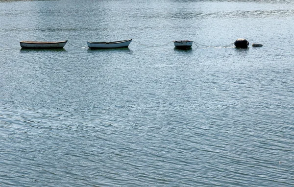 位于智利湖区奇洛岛戈弗 安库德 卡斯特罗湾的渔船 February 2014 Castro Chile South America — 图库照片