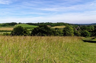 Dashwood Anıt Tepesi 'nden Batı Wycombe manzarası - Batı Wycombe Tepesi, Batı Wycombe, Buckinghamshire, Birleşik Krallık