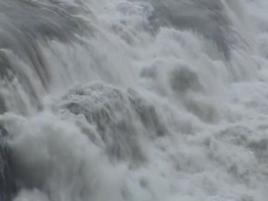 İzlanda Altın Daire Gulfoss. Golden Falls - Avrupa Seyahat Hedefi 22.07.2012