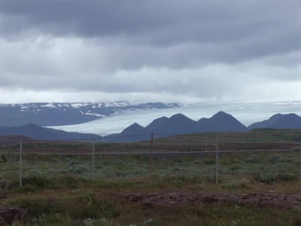 Ισλανδία Εθνικό Πάρκο Thingvellir Μνημείο Παγκόσμιας Κληρονομιάς Unesco Διαχωρισμός Δύο — Αρχείο Βίντεο